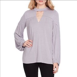 Jessica Simpson Lilac Tanie Bell sleeve knit top